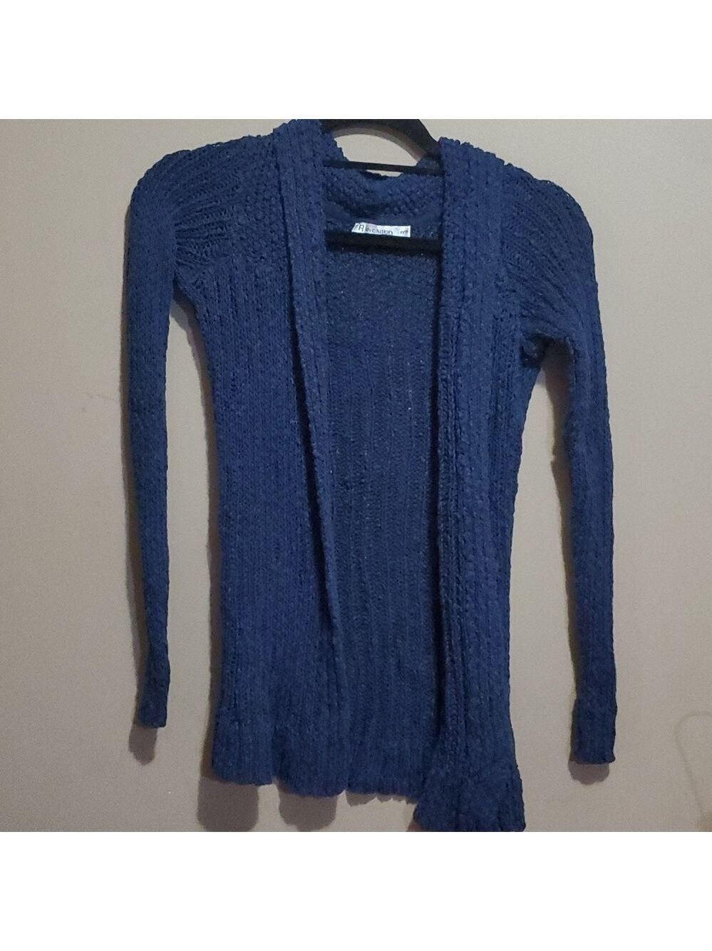 Revolution open front cardigan size xs